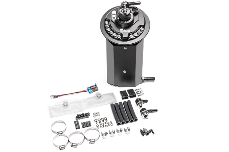 Ford Mustang Fuel Pump Hanger - Radium Engineering - Integrated Regulator - `11-`27